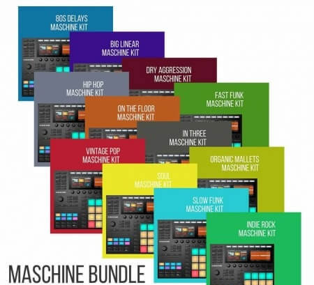 Yurt Rock MASCHINE Drum Kit Bundle Maschine